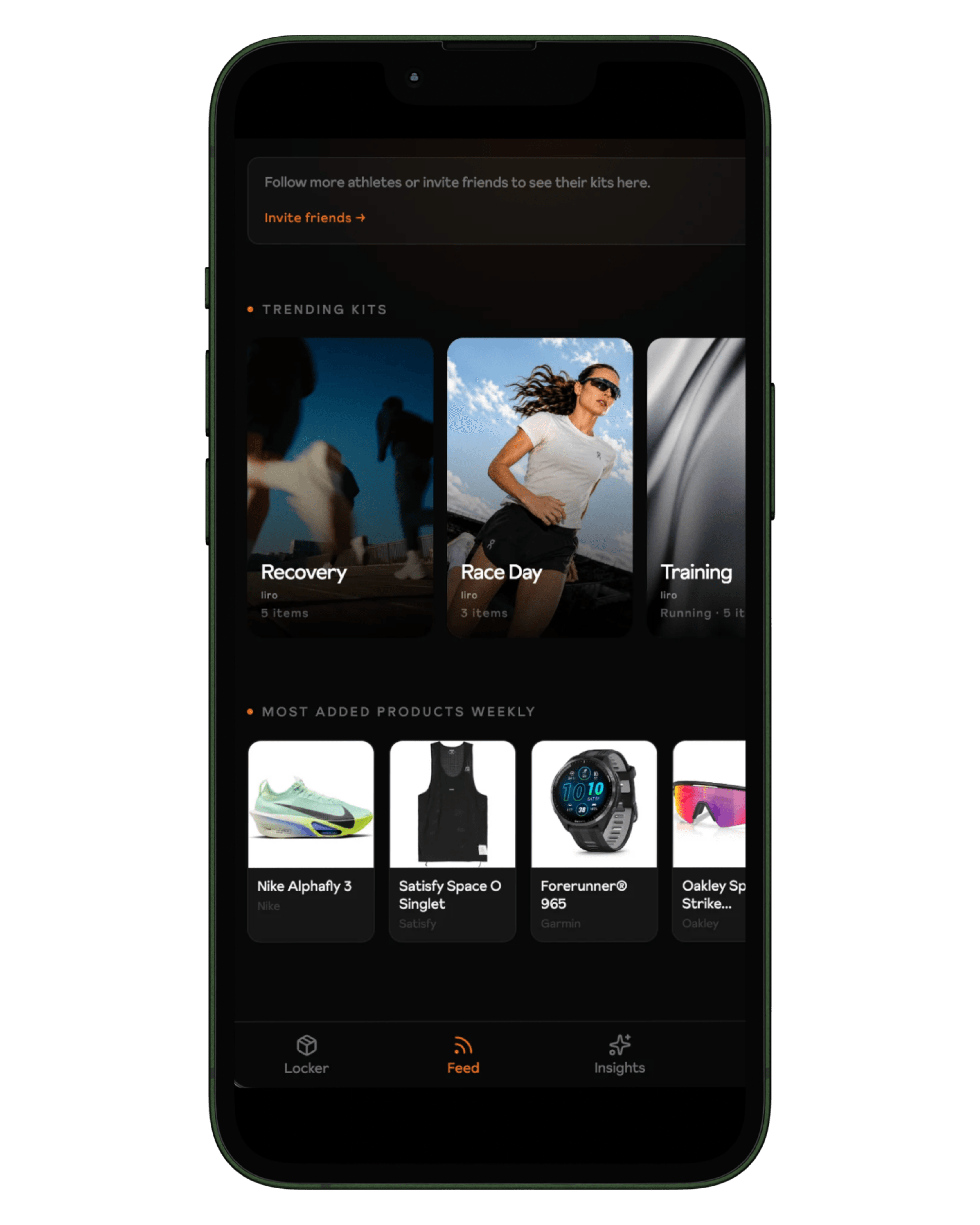 sbonssy app — discovering trending kits and products in the feed